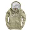 W81PF Ultra Premium Zip Hoodie Pistachio / Orchid White colour image